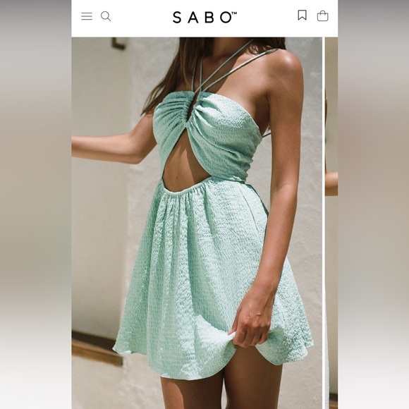 Saboskirt Odin Halter Dress - Picture 1 of 4